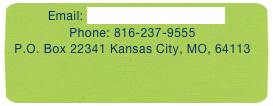 Email: maurosama@gmail.com
Phone: 816-237-9555
P.O. Box 22341 Kansas City, MO, 64113